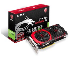 GTX 960 GAMING 4G [PCIExp 4GB]