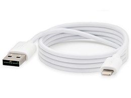 Dual Side USB Cable/LIT/WH/1M []