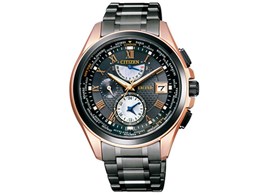 エクシード エコ・ドライブ電波時計 LIGHT in BLACK限定モデル AT9055-54E