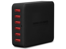 TUNEMAX 6USB CHARGER TUN-IP-200086 [�u���b�N]