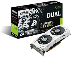 ASUS DUAL-GTX1070-O8G [PCIExp 8GB] 価格比較 - 価格.com