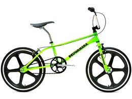 KUWAHARA BMX バイク 緑 5本スポーク