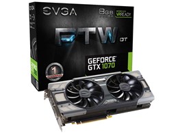 GeForce GTX 1070 FTW DT GAMING ACX 3.0 08G-P4-6274-KR [PCIExp 8GB]