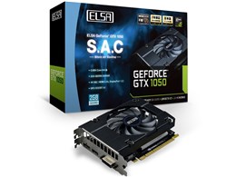 ELSA GeForce GTX 1050 2GB S.A.C GD1050-2GERS [PCIExp 2GB]