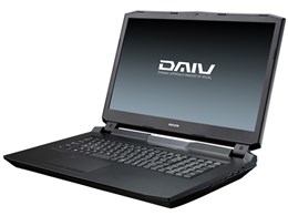 DAIV-NG7610E1-S5 Core i7/16GBメモリ/480GB SSD/GeForce GTX1080/17.3型 4K-UHD液晶搭載モデル