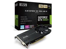 ELSA GeForce GTX 1050 Ti 4GB SP GD1050-4GERSPT [PCIExp 4GB]
