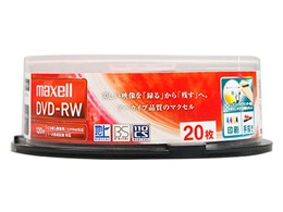マクセル DW120WPA.20SP [DVD-RW 2倍速 20枚組] 価格比較 - 価格.com