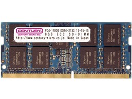 CD8G-SOD4UE2133 [SODIMM DDR4 PC4-17000 8GB ECC]