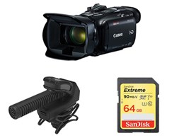 CANON iVIS HF G40 + アツデン製マイクロホン SMX-30 + SDXCカード64GB