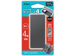 Switch�p�J�[�h�P�[�X4 SASP-0426 [�N���A�u���b�N]