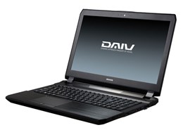 DAIV-NG5720E1-SH5 Core i7/16GB/512GB SSD+1TB HDD/GeForce GTX1060/15.6^ tHDtڃf