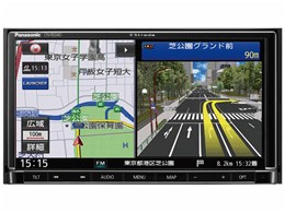 地図SDカード挿入★保証付動作★パナソニックStrada CN-RE04D スライド