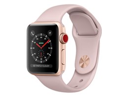 Apple Apple Watch Series 3 GPS+Cellularモデル 38mm MQKH2J/A ...