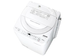 SHARP 全自動洗濯機 6kg ステンレス穴なし槽 ブラウン系 ES-GE6E 洗濯機 【値下げ】