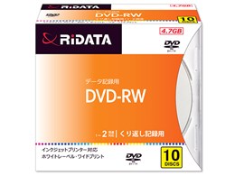 RIDATA DVD-RW4.7G. PW10P A [DVD-RW 2{ 10g]