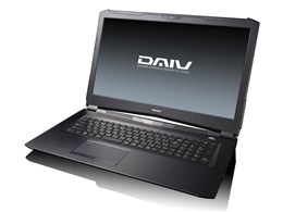 DAIV-NG7500E3-S2 Core i7/8GB/240GB SSD/GeForce GTX1070/17.3^ 4K-UHDtڃf