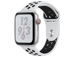 Apple Apple Watch Nike+ Series 4 GPS+Cellularモデル 44mm MTXK2J/A  [ピュアプラチナム/ブラックNikeスポーツバンド] 価格比較 - 価格.com