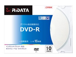 RIDATA D-RCP16X.PW10RD SC D [DVD-R 16{ 10g]