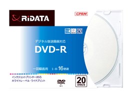 RIDATA D-RCP16x.PW20RD SC D [DVD-R 16{ 20g]