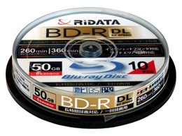 RIDATA BD-R260PW 6X.10SP A [BD-R DL 6{ 10g]