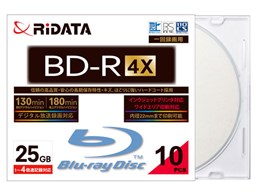 RIDATA BD-R130PW 4X.10P SC C [BD-R 4{ 10g]