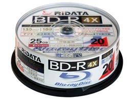 RiTEK RIDATA BD-R130PW 4X.20SP C [BD-R 4倍速 20枚組] 価格比較