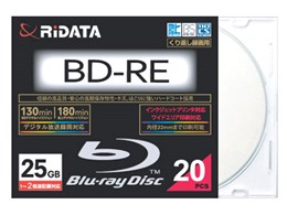 RIDATA BD-RE130PW 2X.20P SC C [BD-RE 2{ 20g]
