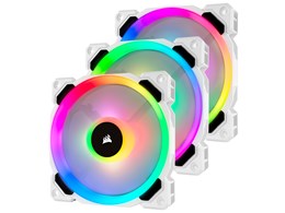 スマホ/家電/カメラCorsair  LL120 ファン RGB 3個セット