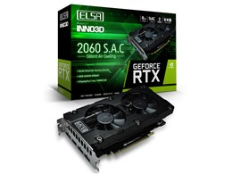 ELSA GeForce RTX 2060 S.A.C GD2060-6GERS [PCIExp 6GB]