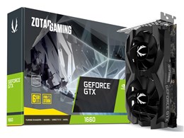 ZOTAC GAMING GeForce GTX 1660 6GB GDDR5 ZT-T16600F-10L [PCIExp 6GB]