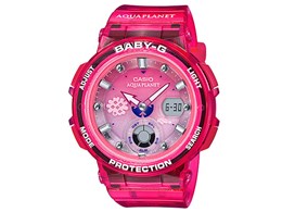 Baby-G LOVE THE SEA And THE EARTH �A�N�A�v���l�b�g �R���{���[�V�������f�� BGA-250AQ-4AJR