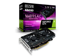 ELSA GeForce GTX 1660 Ti S.A.C GD1660-6GERTS [PCIExp 6GB]