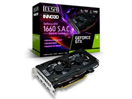 ELSA GeForce GTX 1660 S.A.C GD1660-6GERS [PCIExp 6GB]