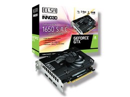ELSA GeForce GTX 1650 S.A.C GD1650-4GERS [PCIExp 4GB]
