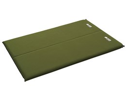 LOGOS ロゴス インフレーターマット セミダブルグリーン ブラウン LOGOS ロゴス インフレーターマット セミダブルグリーン