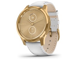 vivomove Luxe Leather 010-02241-78 [White/24K Gold PVD]
