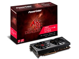 PowerColor Red Dragon Radeon RX 5700 AXRX 5700 8GBD6-3DHR/OC [PCIExp 8GB]
