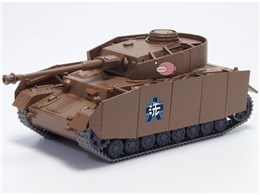 ガールズ&パンツァー 最終章 1/56 おてごろ模型戦車道 IV号戦車H型(D型改)あんこうチーム