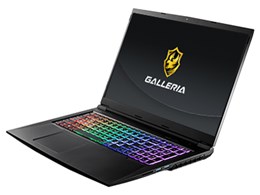 GALLERIA GCR1650NF7 Core i7 9750H/GTX1650/17.3C` tHD/8GB/NVMe SSD 500GB K/09146-10a