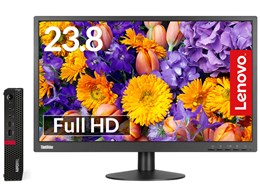 ThinkCentre M630e Tiny Core i3E8GB[E256GB SSD 23.8^j^[Zbgf 10YM001MJP-S001