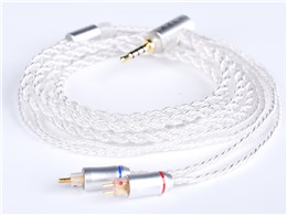 Silver Plated Cable IEM 2pin AZL-SLV-CABLE-2PIN-2.5 2.5mm(4��)��2�s�� [1.2m]