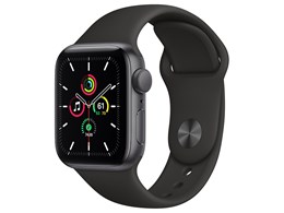スマートフォン/携帯電話 その他 Apple Apple Watch SE GPSモデル 40mm MYDP2J/A [ブラックスポーツ 
