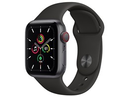 特別品美品】Apple Watch SE 40mmGPSブラック電池ほぼ満タン 