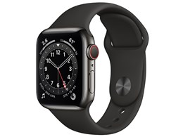 Apple Apple Watch Series 6 GPS+Cellularモデル 40mm M06X3J/A  [グラファイトステンレススチールケース/ブラックスポーツバンド] 価格比較 - 価格.com