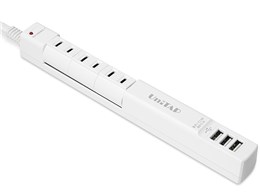 Unitap PPS-UTAP6BWH [�z���C�g]