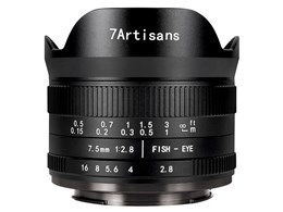 7Artisans 7.5mm F2.8 FISH-EYE II ED 75ZB-II [jRZp]