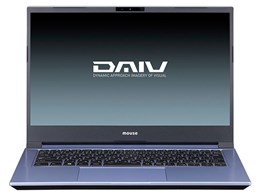 DAIV 4N-H Core i7 1165G7/GTX 1650Ti/32GB/1TB NVMe SSD/14^tHDtڃf