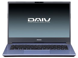 DAIV 4N-M16-KK i.com Core i7 1165G7/GTX 1650Ti/16GB/512GB NVMe SSD/14^tHDtڃf #21064N-TGL-KK