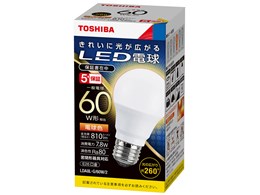 東芝 LDA8L-G/60W/2 [電球色] 価格比較 - 価格.com
