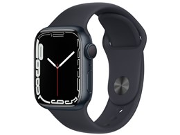 Apple Watch Series 7 GPSモデル 41mm MKMX3J/A [ミッドナイトスポーツバンド]